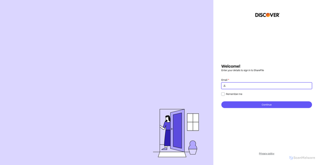 Security scan screenshot of https://discoveradvancedpayments.com