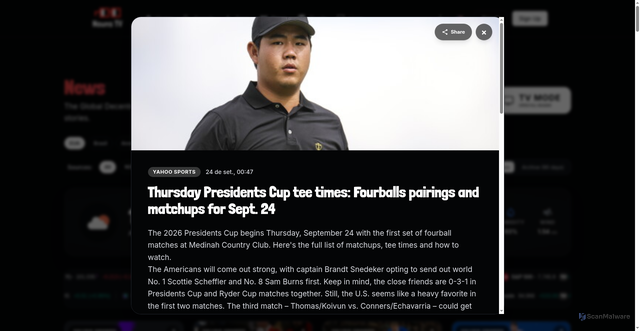 Security scan screenshot of https://nounstv.com/news?id=537a93da
