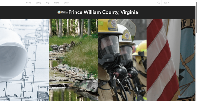 Security scan screenshot of https://pwcgov.maps.arcgis.com