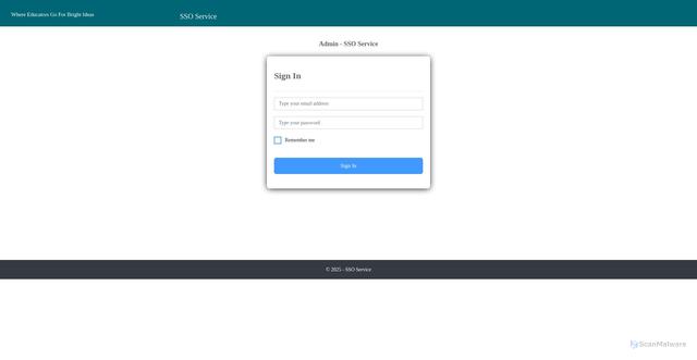 Security scan screenshot of https://sso.cpalms.org