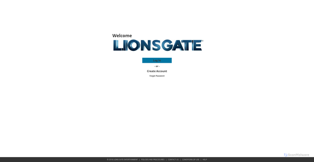 Security scan screenshot of https://www.lionsgatelink.com