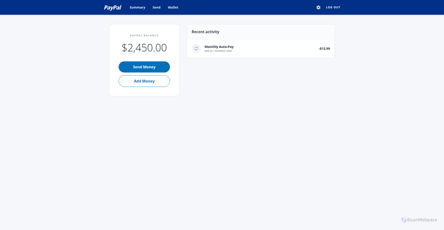 Security scan screenshot of https://paypal-pay-9ycn5hrvrl.edgeone.app/