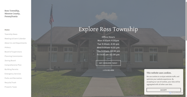 Security scan screenshot of https://rosstwpmcpa.gov/