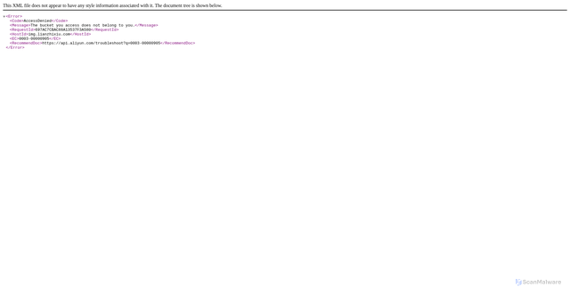 Security scan screenshot of https://img.lianzhixiu.com