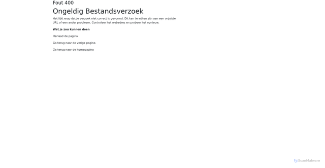 Security scan screenshot of https://annepieter.se