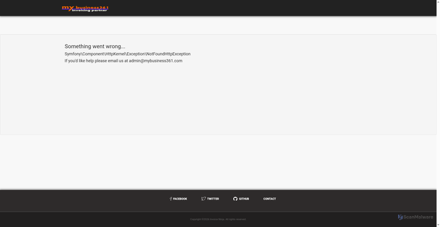 Security scan screenshot of https://www.mybusiness361.com/docs/hts41.html