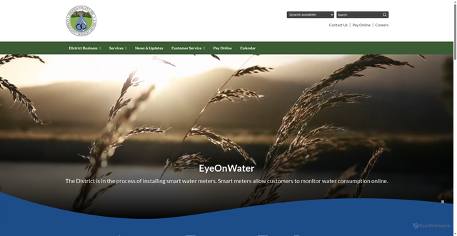 Security scan screenshot of https://www.hvlcsd.org/