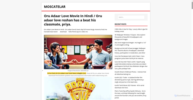 Security scan screenshot of https://raletasom.pages.dev/posts/oru-adaar-love-movie-in-hindi