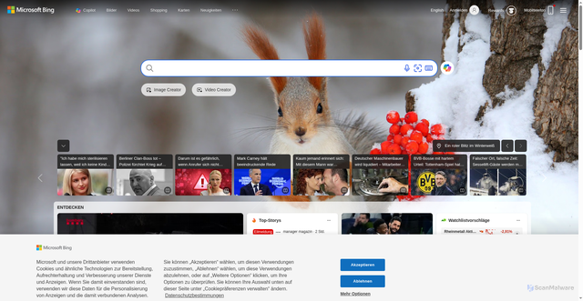 Security scan screenshot of https://search-fine.com