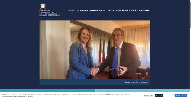 Security scan screenshot of https://commissariounicodepurazione.it/