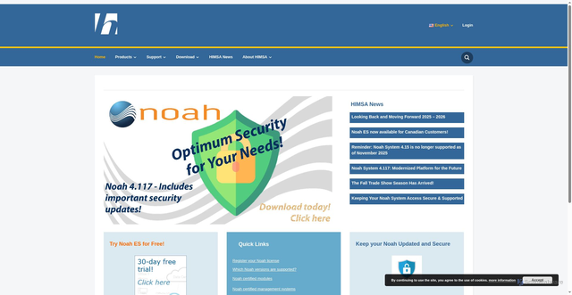 Security scan screenshot of https://himsa.com
