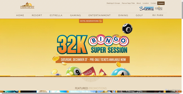 Security scan screenshot of https://www.casinodelsol.com/