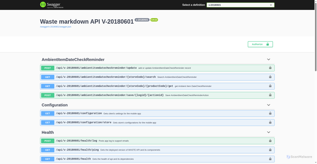 Security scan screenshot of https://coop-wmd.ri-team.com