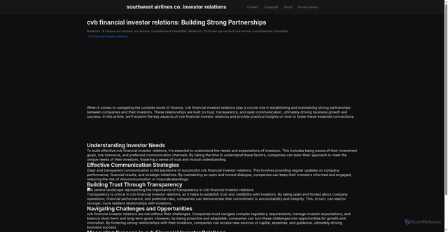Security scan screenshot of https://jagatnovasphere-dpa4iss0cpip.edgeone.app/cvb-financial-investor-relations.html