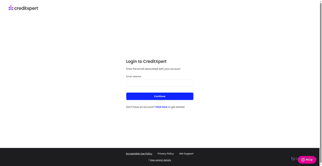 Security scan screenshot of https://web.prod.mt2.platform.creditxpert.com