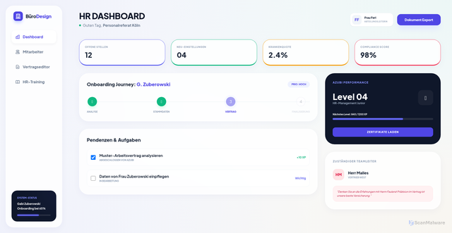 Security scan screenshot of https://arbeitsvertrag-lv715gthkj.edgeone.app/