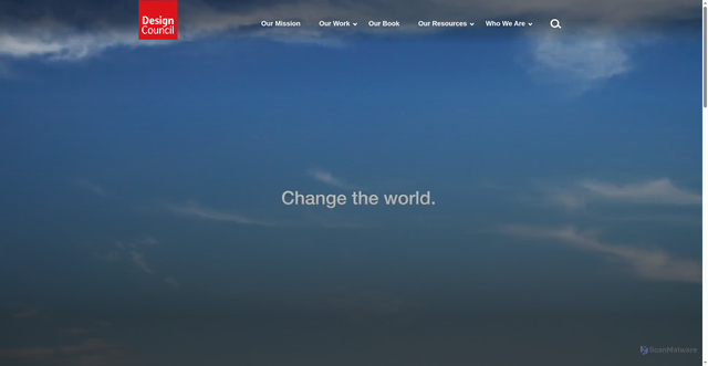 Security scan screenshot of https://www.designcouncil.org.uk/