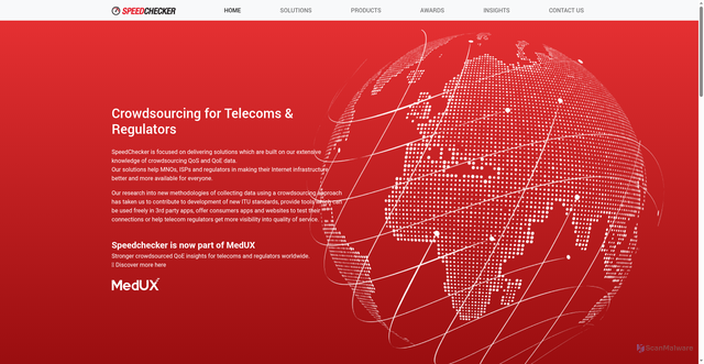 Security scan screenshot of https://speedchecker.com