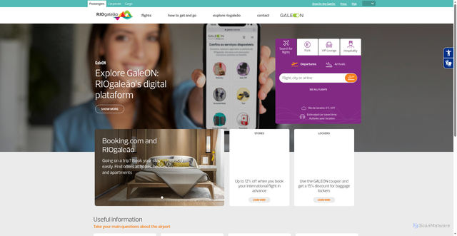 Security scan screenshot of https://www.riogaleao.com/