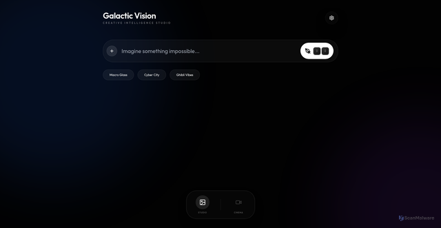 Security scan screenshot of https://galactic-vision-hr8g9zeojk.edgeone.app/