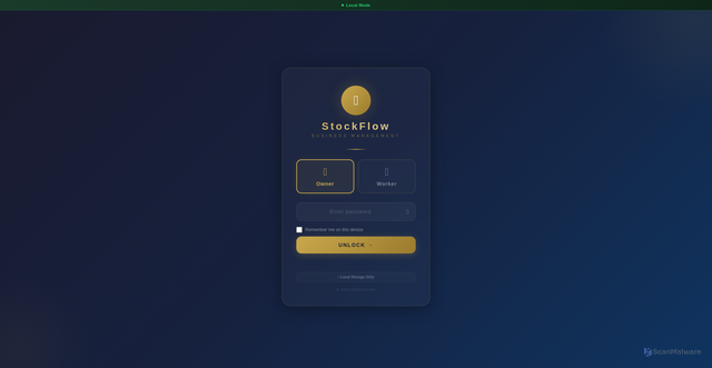 Security scan screenshot of http://oluxy-stock.pages.dev/