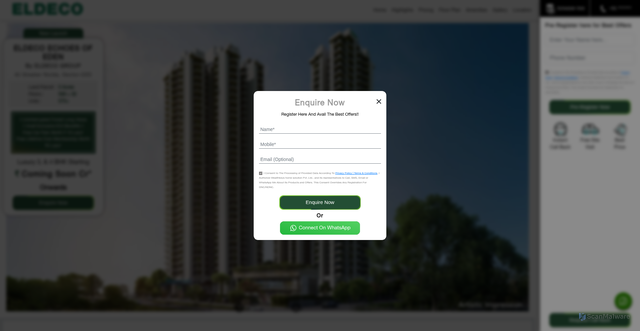 Security scan screenshot of https://eldeco-echoesofeden.com/