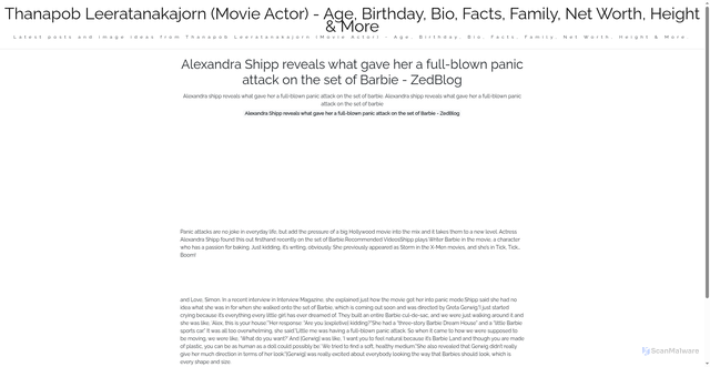 Security scan screenshot of https://nusaglobalmedia-dpsuywzva9wq.edgeone.app/alexandra-shipp-reveals-what-gave-her-a-full-blown-panic-attack-on-the-set-of-barbie-zedblog.html