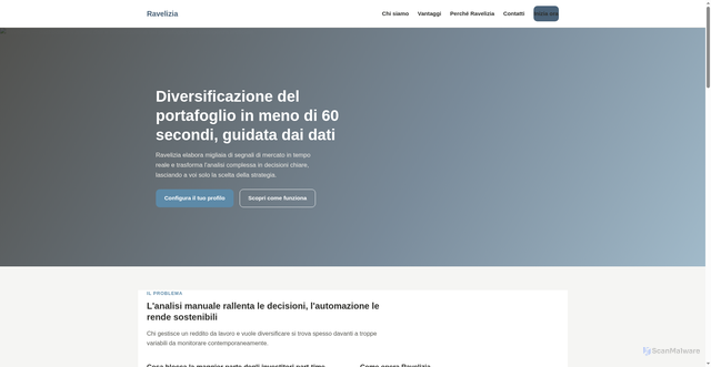 Security scan screenshot of https://ravelizia-ai.net/