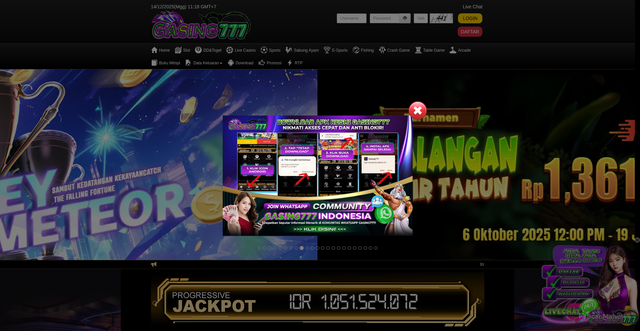 Security scan screenshot of http://gasing777tidakindex.shop/