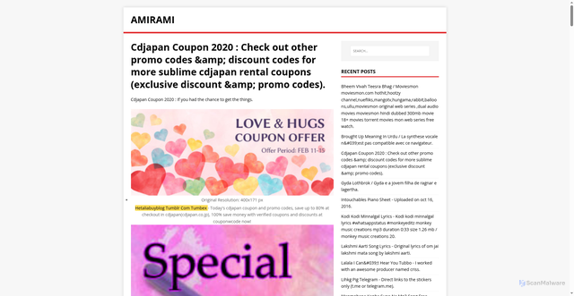Security scan screenshot of https://imarima.pages.dev/posts/cdjapan-coupon-2020/