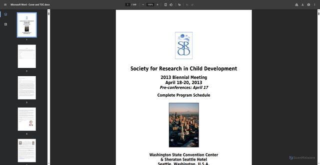 Security scan screenshot of https://www.srcd.org/sites/default/files/file-attachments/2013_srcd_program_book_3.pdf?rs=true&wid=
