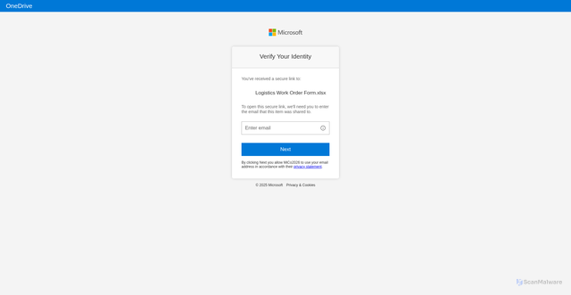 Security scan screenshot of https://milanocortina2026-my.sharepoint.com/:x:/g/personal/m_kayser_milanocortina2026_org/EdstT3wKSDlBs0Y1Db4yRaIBoqygd_Y5Sz4K4zujcUYEZw?e=4%3a9aBYzy&at=9