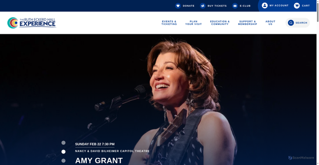 Security scan screenshot of https://rutheckerdhall.com