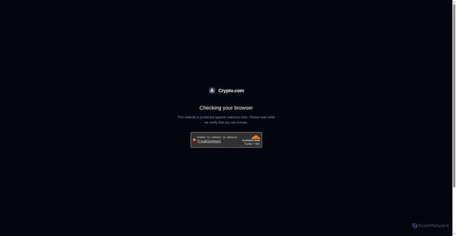 Security scan screenshot of http://cryptofinal-nine.vercel.app/
