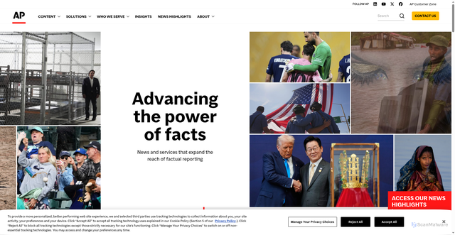 Security scan screenshot of https://www.ap.org/?temp-media-upload=switzerland-davos-forum