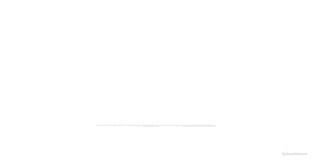 Security scan screenshot of https://www.barbaraeden.com/