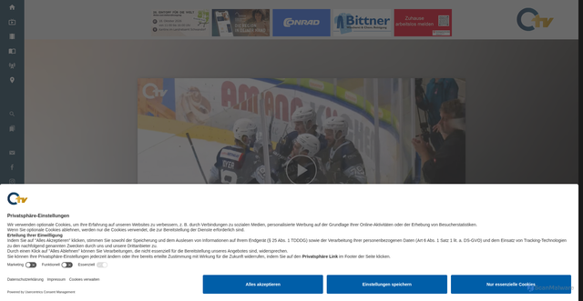Security scan screenshot of https://www.otv.de/mediathek/video/brunners-magischer-moment-youngster-schiesst-blue-devils-mit-erstem-profi-tor-zum-sieg/