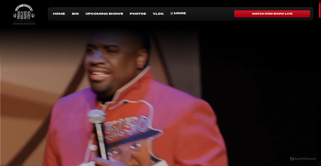 Security scan screenshot of https://coreyholcomb5150show.com/
