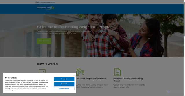 Security scan screenshot of https://consumersenergy-schedule.com/program/helping-neighbors