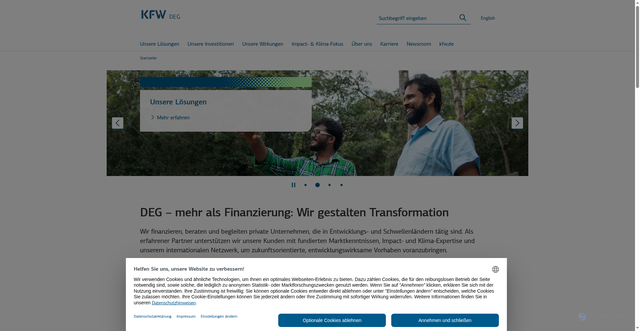 Security scan screenshot of https://www.deginvest.de/