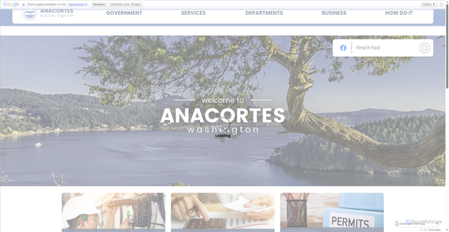 Security scan screenshot of https://www.anacorteswa.gov/