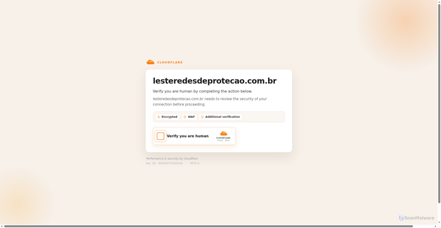 Security scan screenshot of https://lesteredesdeprotecao.com.br