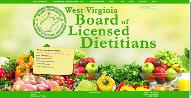 Security scan screenshot of https://wvbold.gov/
