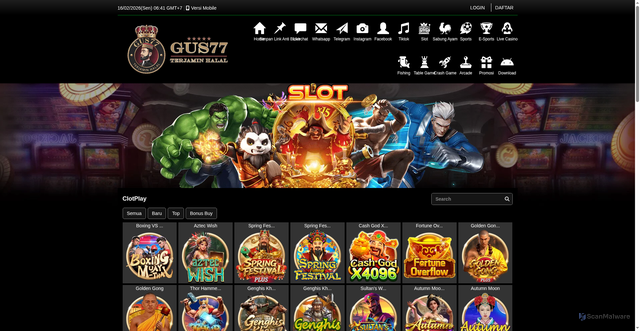 Security scan screenshot of https://xn--l3chdbo3anbq6ckt3cir7ewh9ftc.com/desktop/game/slot/clotplay