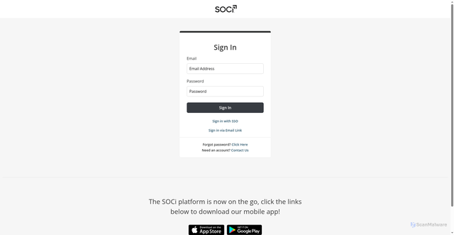 Security scan screenshot of https://veterinaryemergencygroup.meetsoci.com
