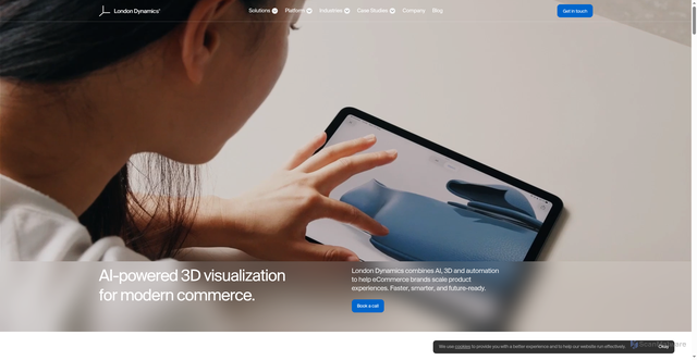 Security scan screenshot of https://londondynamics.com