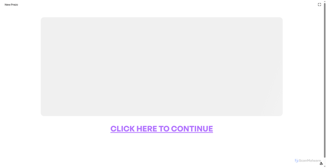 Security scan screenshot of https://prezo.ai/public/new-prezo--07503ee5-6451-454e-9d13-2a3a59c516c3
