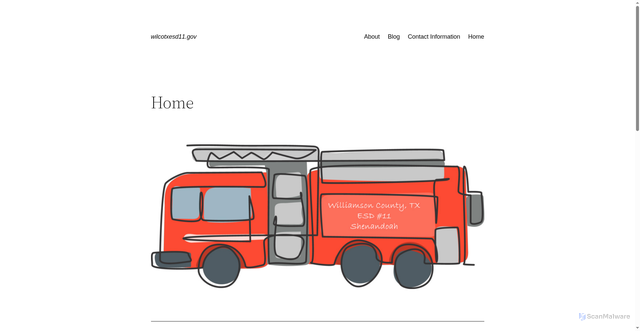 Security scan screenshot of https://wilcotxesd11.gov/