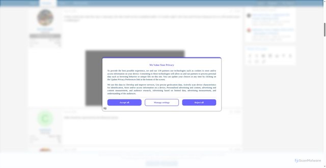 Security scan screenshot of http://ushforums.com/threads/six-flags-magic-mountain.11141/post-1126123