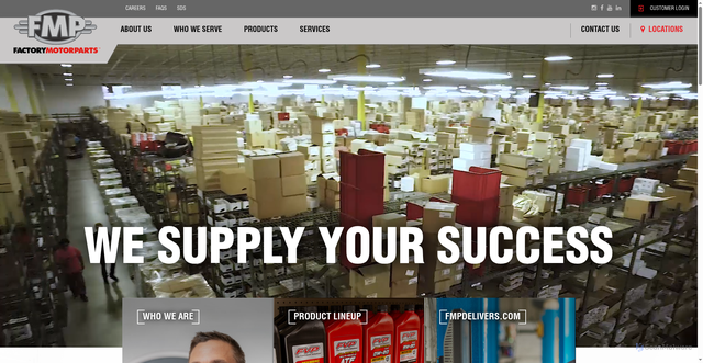 Security scan screenshot of https://factorymotorparts.com